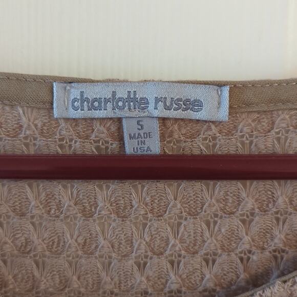 Charlotte Russe Crop Top, S - Picture 3 of 5